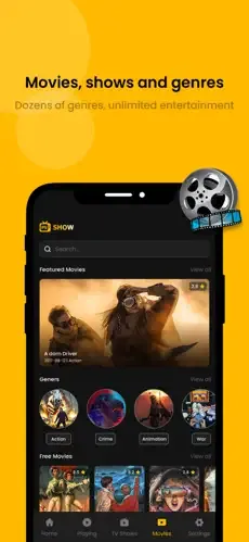 pikashow-app-iphone Movies and shows